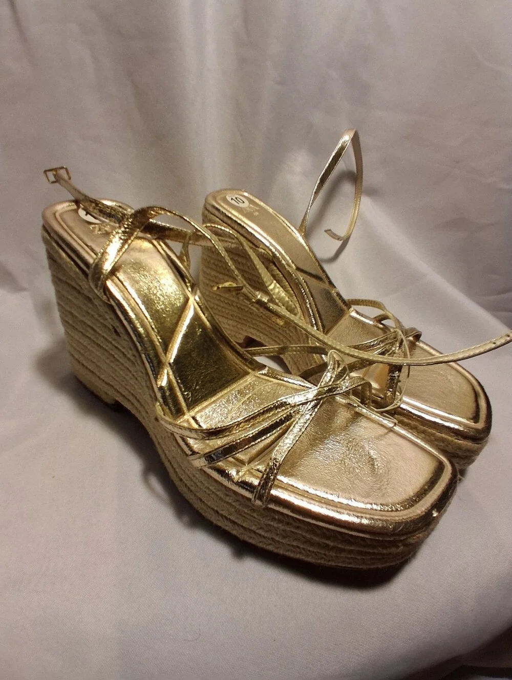 Zara espidrille wedges